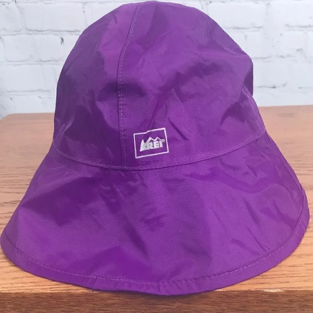 REI Toddler Rain Bucket hat & swim shirt 12-24 months